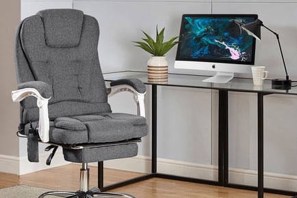 Office Recliner Massage Chair with Footrest