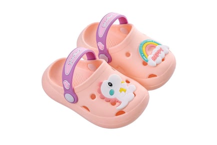 Kids Soft Non-Slip Clogs - 6 Sizes & 4 Colours
