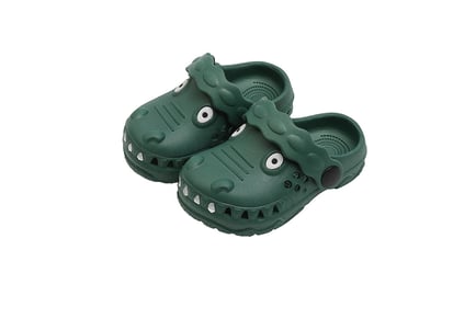 Children's Crocodile Style Shoes - Yellow, Army Green, Pink or Blue