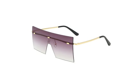 1/2/3 Unisex Square Frameless Sunglasses