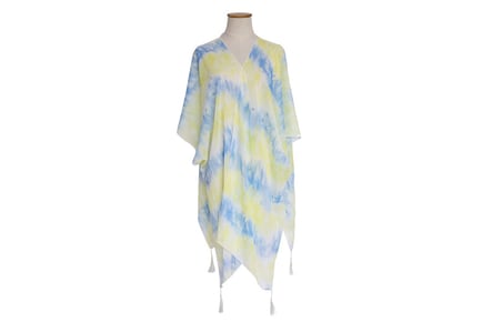 Sheer Tie Dye Print Kimono - 3 Colours!