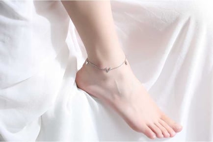 Silver Butterfly Charms Anklet/Bracelet