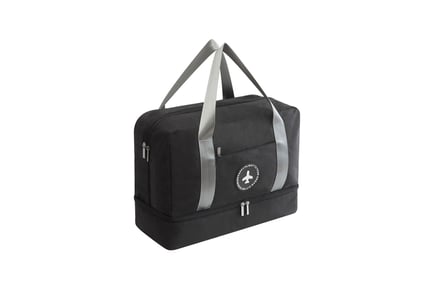 Travel Bag with Shoe Storage - 5 Colours