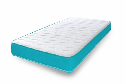 A Memory Foam Spring Open Coil Mattress, King