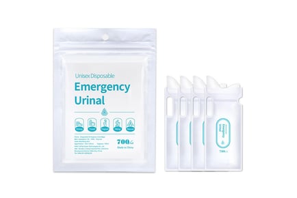 700ml Emergency Urine Bags - 2 Sets!