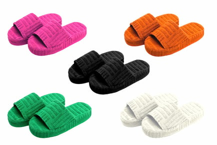 Women's Lounge Sandals - 6 UK Sizes & 5 Colours