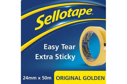 Strong & Sticky Original Golden Tape 50m