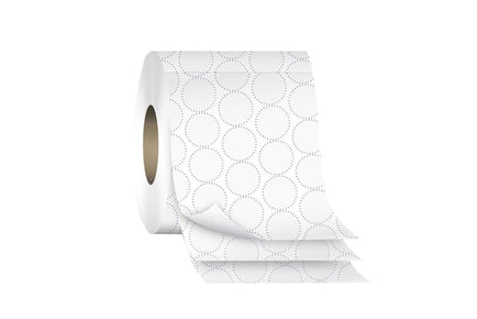Splesh by Cusheen Toilet Roll, Soft & Quilted Eco-Friendly, White, 120 Rolls OR redeem towards another available deal