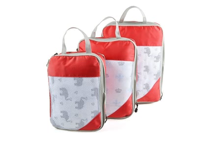 3pc Travel Packing Bags