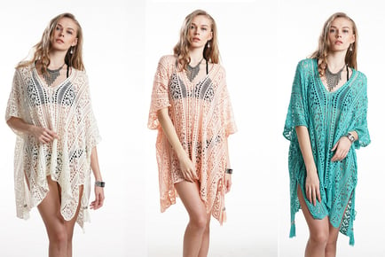 Women's Knit Beach Cover Up