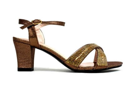 Womens Stylish Heel Ankle Strap Sandals