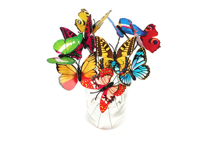 3D Butterfly Garden Decorations - 10, 20 or 50 Pack!