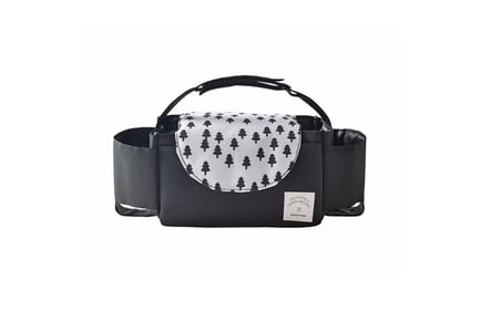 Baby Buggy Organiser - Black, Grey, Blue or Grey and Pink!