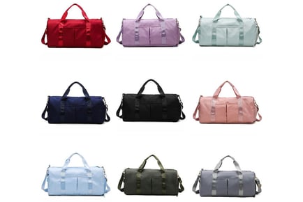 Dry & Wet Separated Gym Bag - 9 Colours!