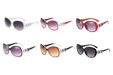 Women's Oval Shaped Sunglasses - 2 Options