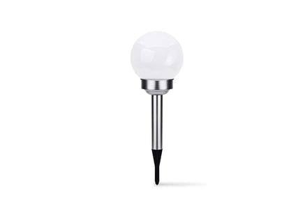 Round Solar Plug Bulb - Two Colours & Two Options!