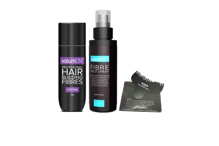 Cotton Hair Fibres, Fibre Spray, Comb