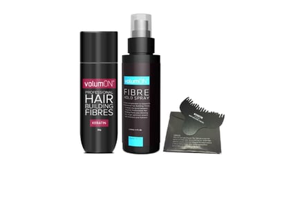 Keratin Hair Fibres, Fibre Spray, Comb