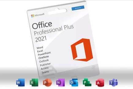 Microsoft Office 2021 - Professional Plus - Lifetime Access!