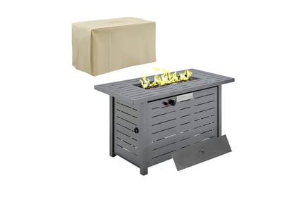 Modern Gas Fire Pit Table