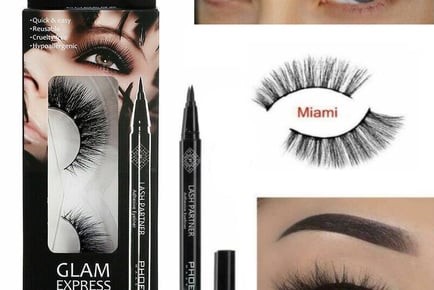 Glam Express Phoera Lash & Eyeliner Kit