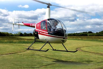 Helicopter Hover Challenge Experience for 1 or 2 - Leeds