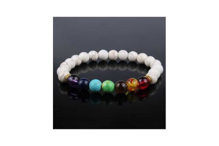 Unisex chakra Colourful bead bracelet