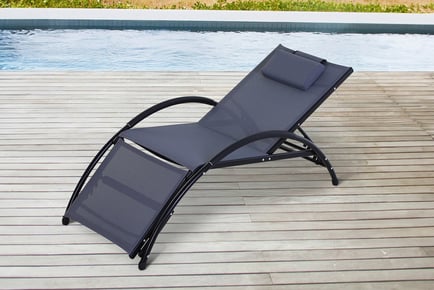 Outsunny Adjustable Sun Lounger