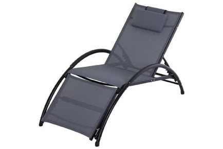 Outsunny Adjustable Sun Lounger