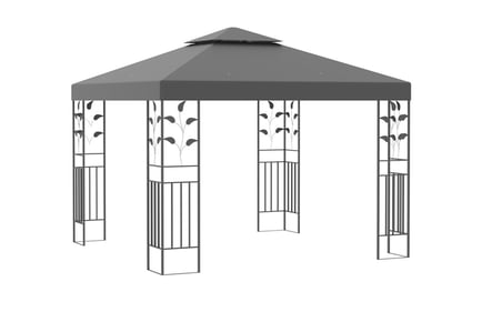 Outsunny 3 x 3m Garden Steel Gazebo