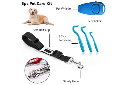 5pc Pet Care Kit