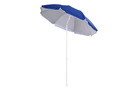 Outsunny 1.7m x 2m Tilted Beach Parasol