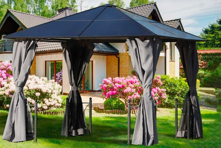 Outsunny Polycarbonate Hardtop Gazebo