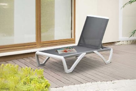 Outsunny Outdoor Chaise Lounger