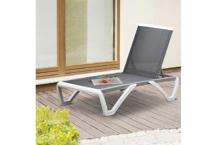 Outsunny Outdoor Chaise Lounger