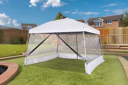 Outsunny 3.6m x 3.6m Pop Up Gazebo