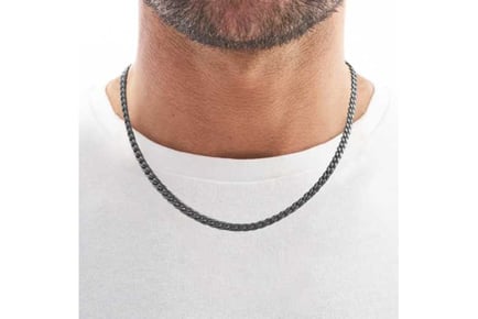 Mens Cuban Chain Link Necklace
