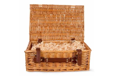 DIY Hamper Wicker Gift Basket Kit