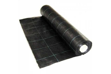 1m x 10m Weed Control Fabric Membrane