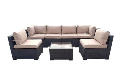 Paris Rattan Interchangeable 6-seater Garden Furniture Set