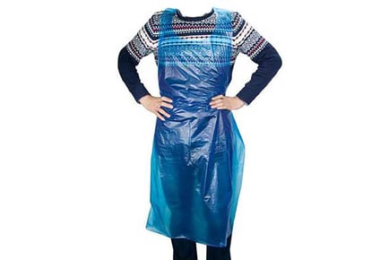 200pc Disposable Plastic Apron