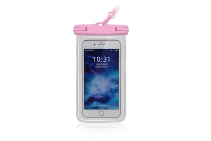 Waterproof Phone Holder - 4 Sets & 5 Colours!