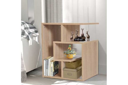 HOMCOM 3-Tier Side End Table