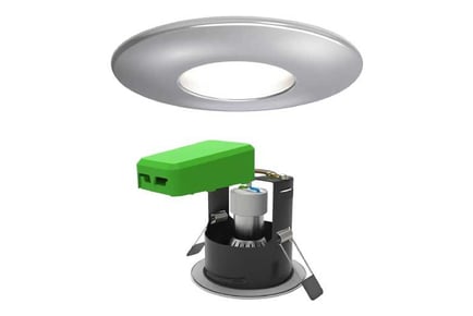 CHROME Downlight (IP20) GU10 Lamp