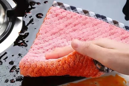 Washable Kitchen Cleaning Cloths - 10 or 20 pcs