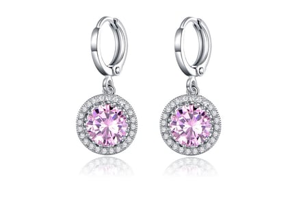 Sultana-Mayfair Women's Created Diamond Hoop Earrings