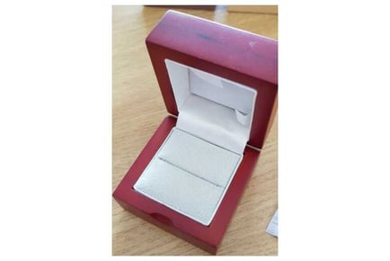 Luxury Wooden Red Ring Box Handmade