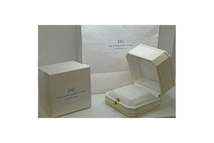 Cream colour Vintage Luxury Ring Box