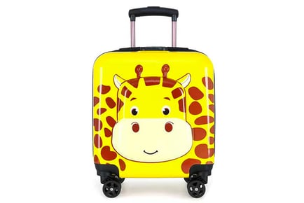 Kids 18-Inch Novelty 4-Wheel Suitcase - 8 Styles!