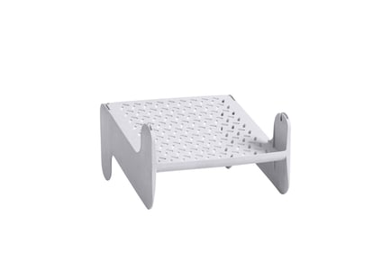Perforated Space-Saving Shoe Rack - 3 Colours!